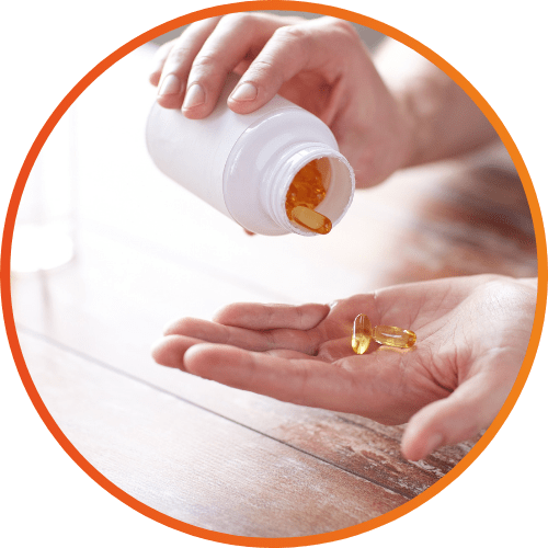 Passo 1 — Tome 2 cápsulas por dia